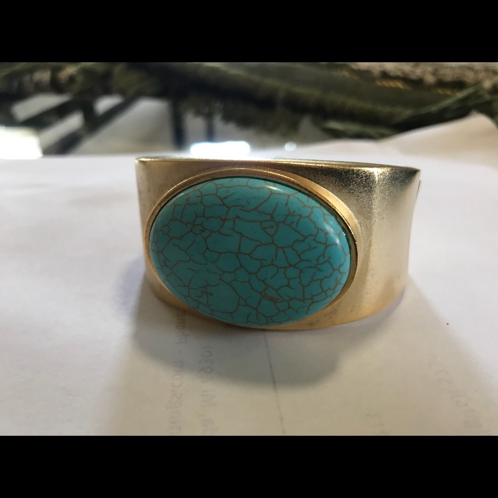 Bangle bracelet turquoise